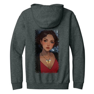 Khaotic Bloody Rose Zipper Thumbnail