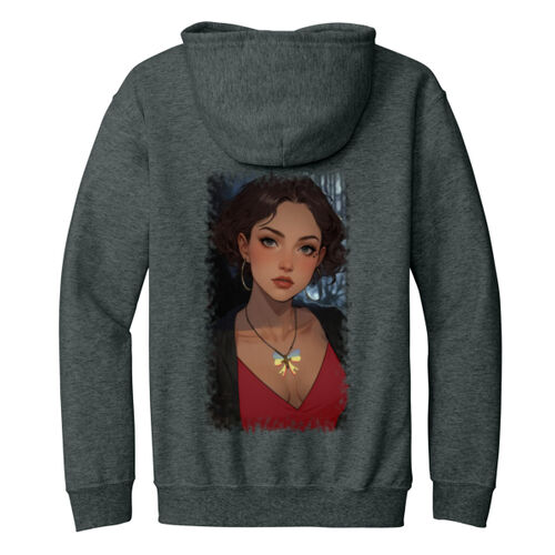 Khaotic Bloody Rose Zipper Thumbnail