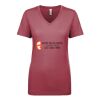 Next Level Apparel 1540 - Ladies' Ideal V-Neck Thumbnail