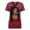 Next Level Apparel 1540 - Ladies' Ideal V-Neck Thumbnail