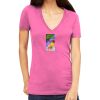 Tultex 214 - Ladies' Slim Fit Fine Jersey V-Neck Thumbnail
