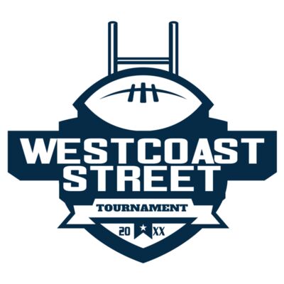 West Coast Street Tournament logo template Thumbnail
