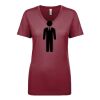Next Level Apparel 1540 - Ladies' Ideal V-Neck Thumbnail