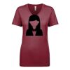 Next Level Apparel 1540 - Ladies' Ideal V-Neck Thumbnail