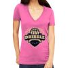Tultex 214 - Ladies' Slim Fit Fine Jersey V-Neck Thumbnail