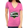 Tultex 214 - Ladies' Slim Fit Fine Jersey V-Neck Thumbnail