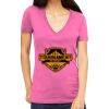 Tultex 214 - Ladies' Slim Fit Fine Jersey V-Neck Thumbnail