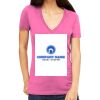 Tultex 214 - Ladies' Slim Fit Fine Jersey V-Neck Thumbnail