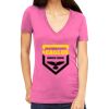 Tultex 214 - Ladies' Slim Fit Fine Jersey V-Neck Thumbnail