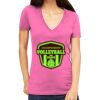 Tultex 214 - Ladies' Slim Fit Fine Jersey V-Neck Thumbnail