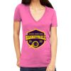 Tultex 214 - Ladies' Slim Fit Fine Jersey V-Neck Thumbnail