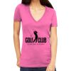 Tultex 214 - Ladies' Slim Fit Fine Jersey V-Neck Thumbnail