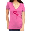 Tultex 214 - Ladies' Slim Fit Fine Jersey V-Neck Thumbnail