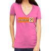 Tultex 214 - Ladies' Slim Fit Fine Jersey V-Neck Thumbnail