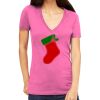 Tultex 214 - Ladies' Slim Fit Fine Jersey V-Neck Thumbnail