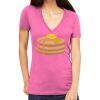 Tultex 214 - Ladies' Slim Fit Fine Jersey V-Neck Thumbnail