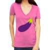 Tultex 214 - Ladies' Slim Fit Fine Jersey V-Neck Thumbnail