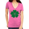 Tultex 214 - Ladies' Slim Fit Fine Jersey V-Neck Thumbnail