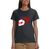Gildan 100% Cotton Ladies T-Shirt Thumbnail