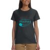 Gildan 100% Cotton Ladies T-Shirt Thumbnail