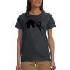 Gildan 100% Cotton Ladies T-Shirt Thumbnail