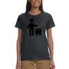 Gildan 100% Cotton Ladies T-Shirt Thumbnail